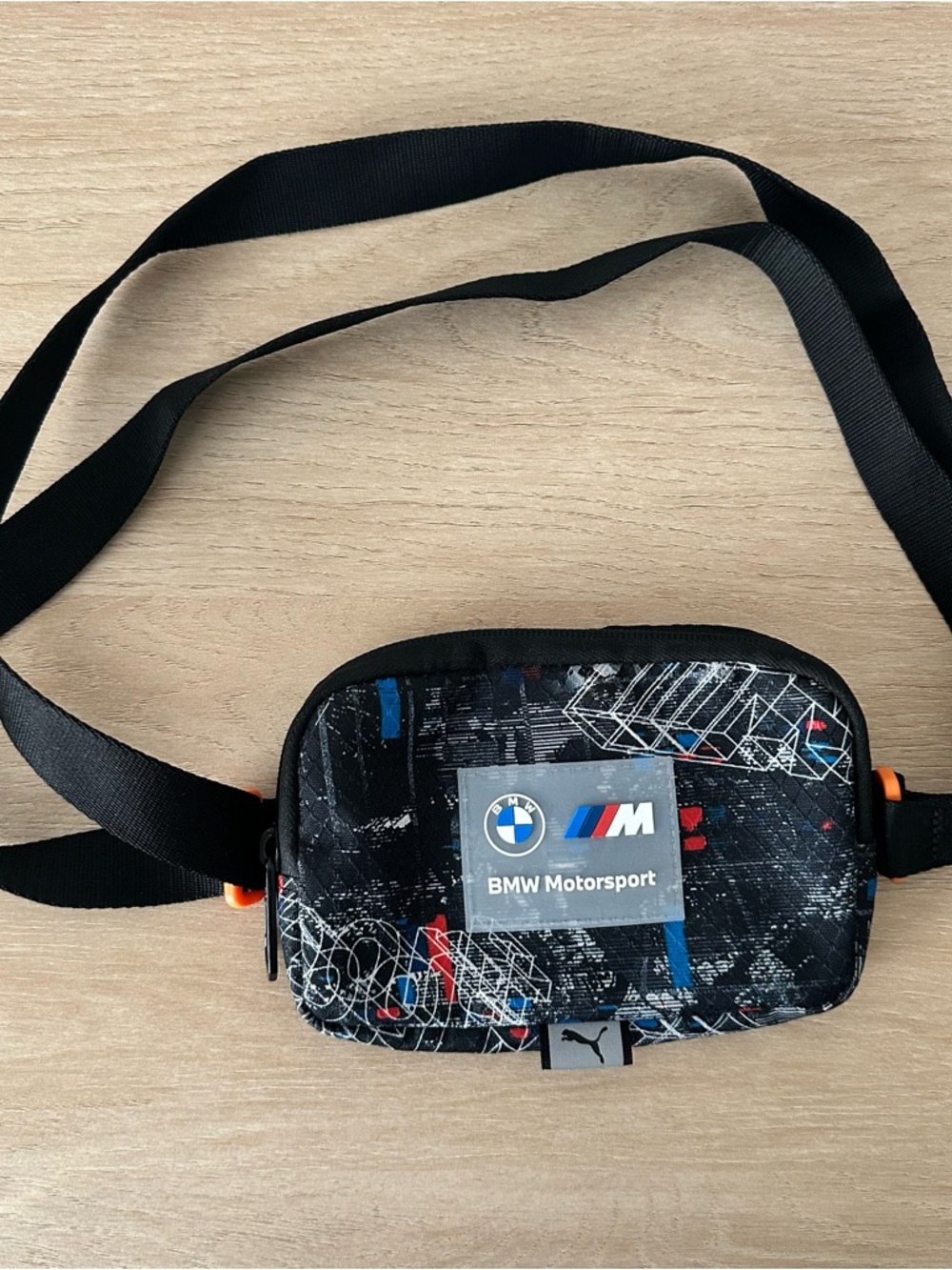 PUMA BMW M Motorsport Unisex Wallet Black with Card Holder